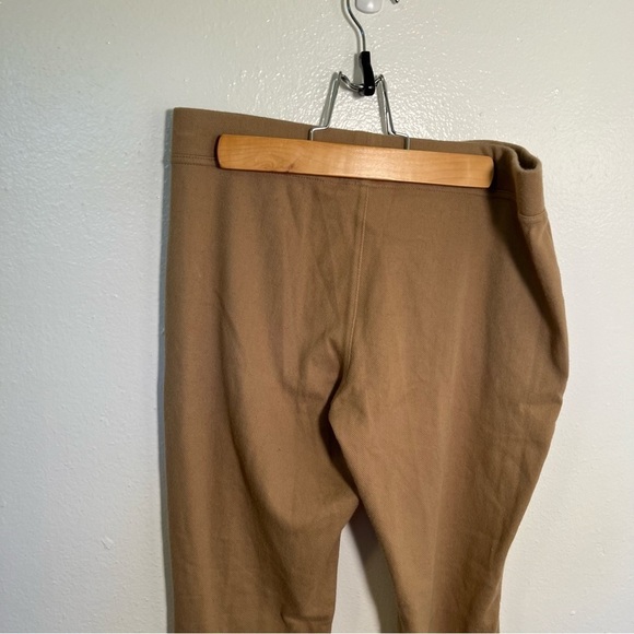 Knit Pull On Pants Skinny Moto Tan - Picture 9 of 11